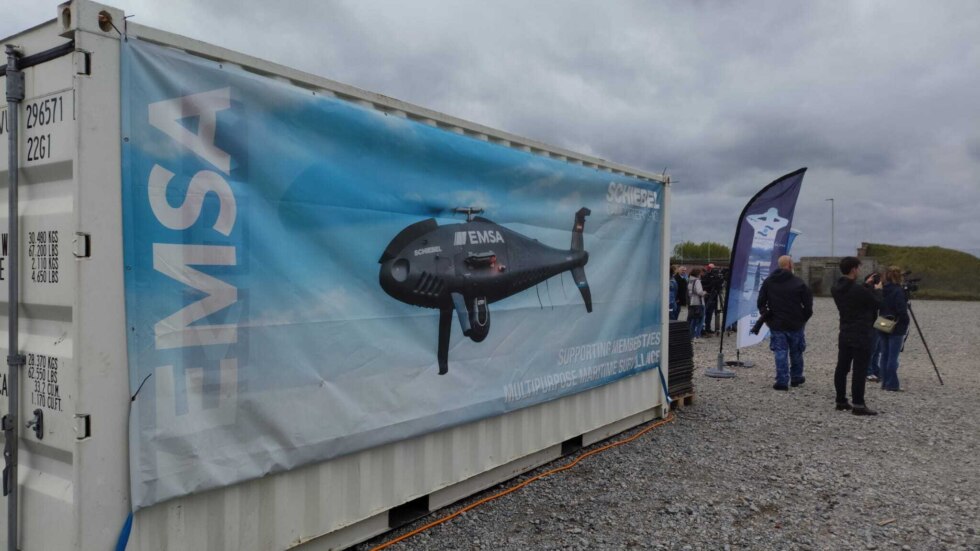 Onbemande drone ondersteunt kustwacht twee maanden lang bij reddingsacties van transmigranten en controles op de Noordzee
