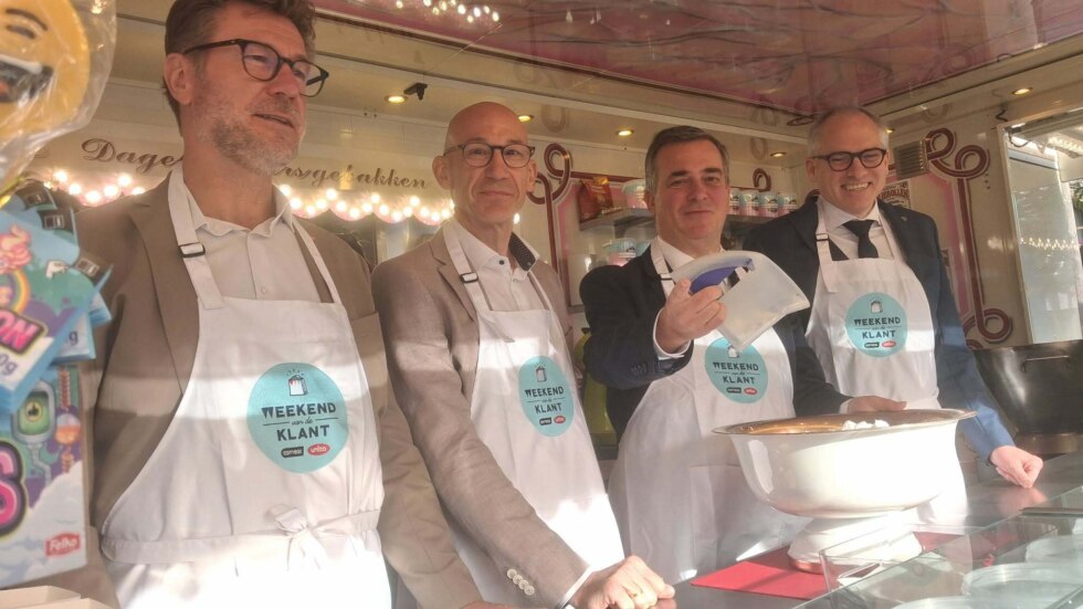 Matthias Diependaele bij Weekend van de Klant