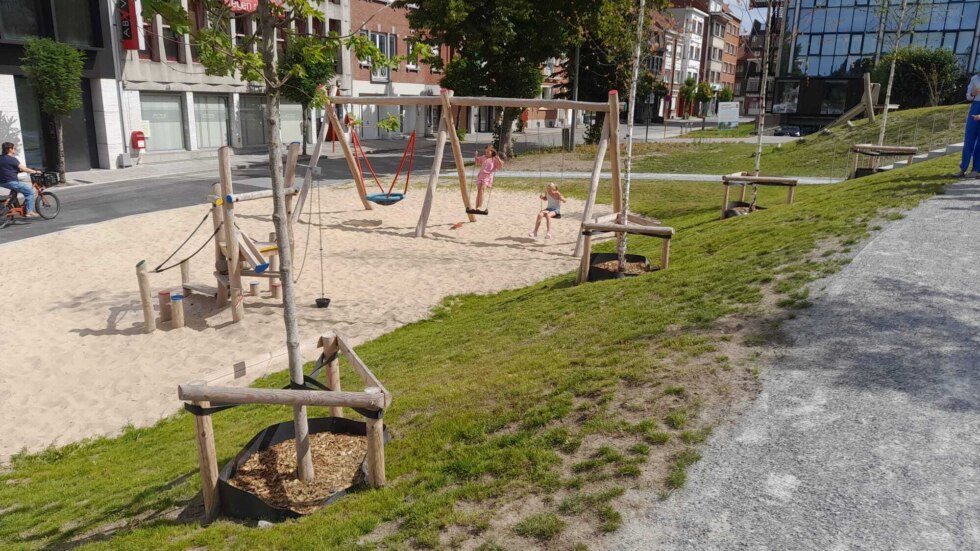 Conservatoriumpark Kortrijk opening