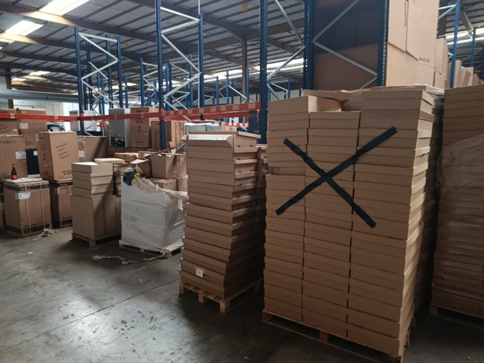 Illegale sigarettenfabriek 4