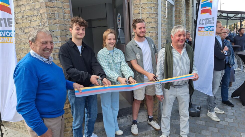Opening Actiehuis met Joel Joren Zoe Dante en Marc