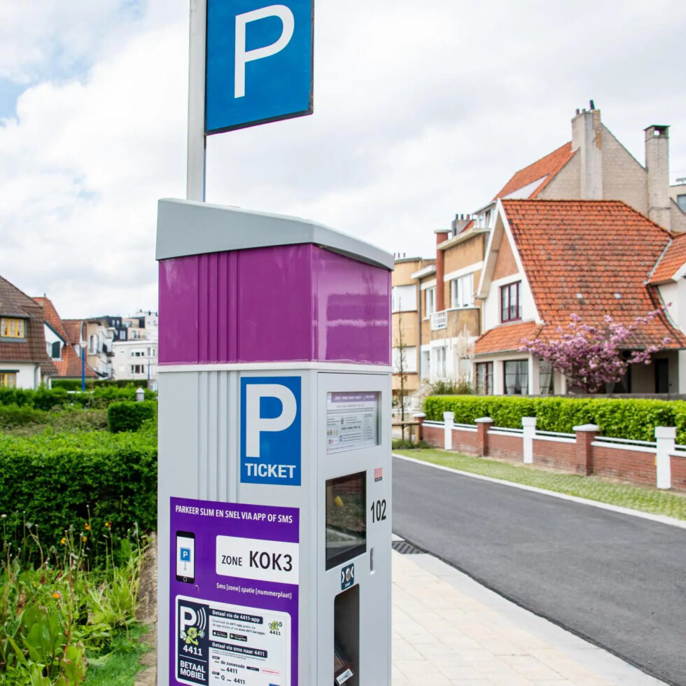 Parkeermeter koksijde