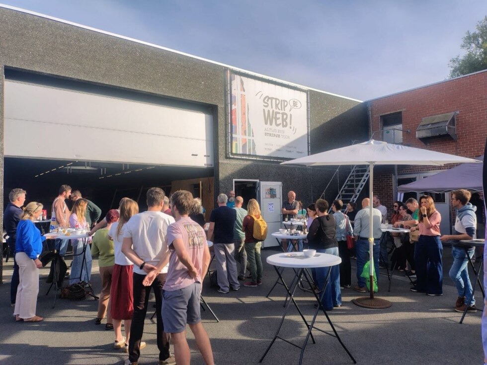 Receptie stripotheek De Biebelclub