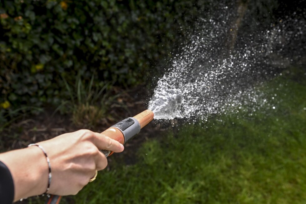 Sproeien water droogte 2