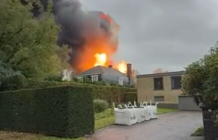 Brand kortrijk vuurzee