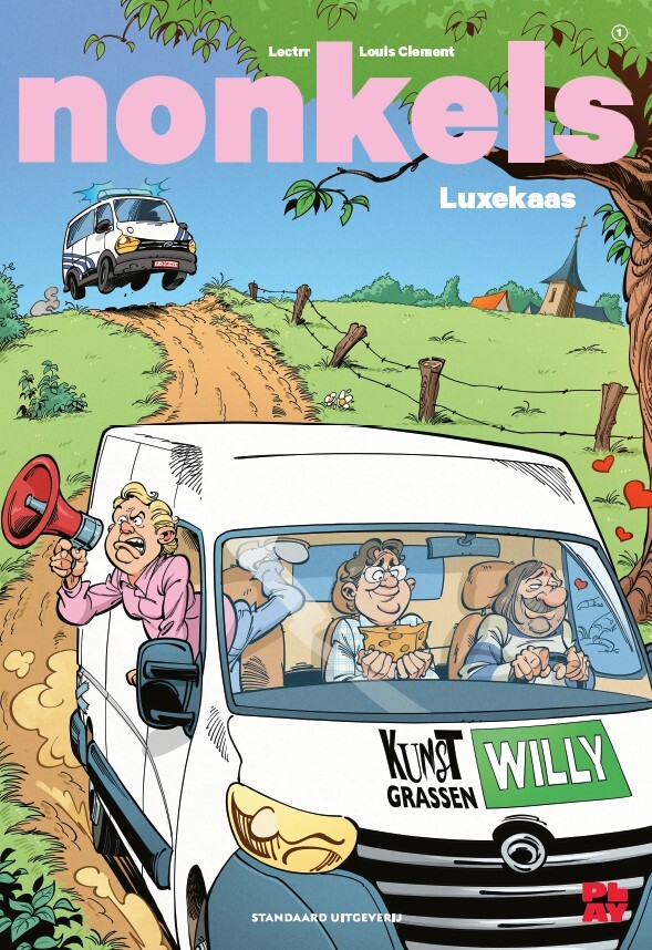 De serie Nonkels krijgt eigen strip 'Luxekaas'
