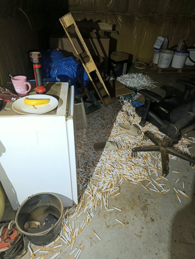 Illegale sigarettenfabriek 5