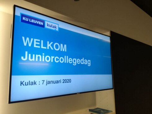 2020-01-07 00:00:00 - Junior College laat leerlingen proeven van universiteit