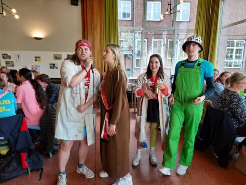 2022-03-31 00:00:00 - Nu pas 100 dagen-viering voor studenten in Torhout