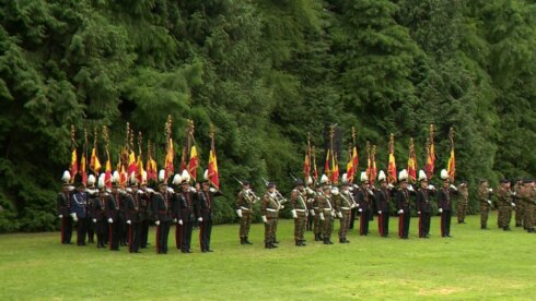 2019-09-09 00:00:00 - Speciale militaire plechtigheid in Sint-Andriesabdij