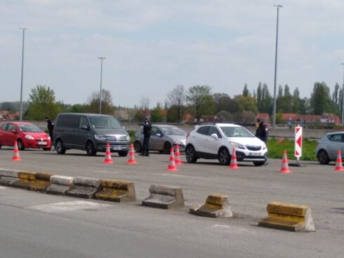 2020-04-14 00:00:00 - Politie blijft controleren aan de grens