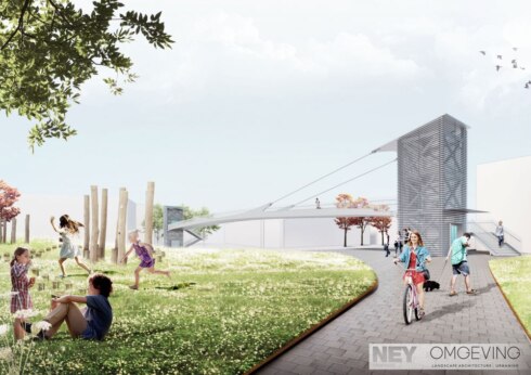 2021-01-15 00:00:00 - Werken nieuwe Reepbrug in Kortrijk van start
