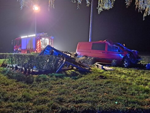2022-11-14 00:00:00 - Drie zwaargewonden bij ongeval in Houtem
