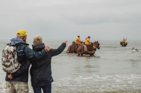 2022-06-29 00:00:00 - Extra maatregelen voor garnaalvissers te paard in Oostduinkerke