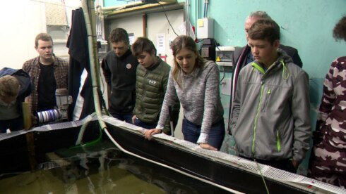 2018-12-05 00:00:00 - Studenten maken kennis met visserij van de toekomst