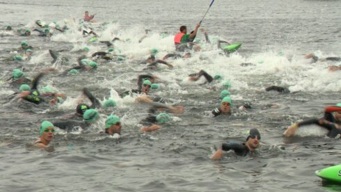 2018-08-15 00:00:00 - Blauwalgen verstoren BK kwarttriatlon