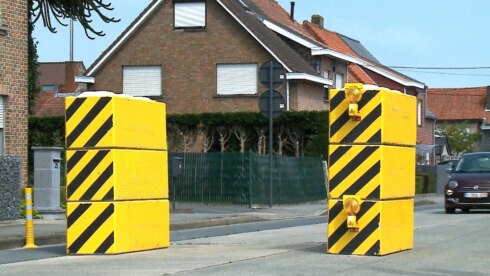 2021-07-28 00:00:00 - Proefopstelling met "legoblokken" in Torhout veranderd