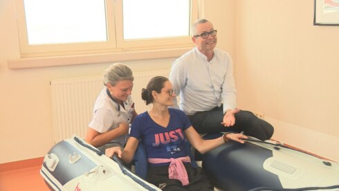 2018-06-13 00:00:00 - Slachtoffer aanslagen Zaventem in Triatlon Brugge