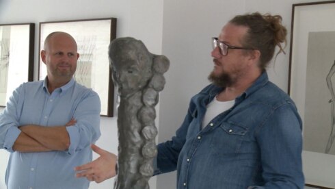 2020-09-03 00:00:00 - Johan Tahon exposeert zijn grafisch werk in Otegem