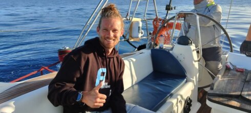 2022-05-07 00:00:00 - Matthieu Bonne rondt 2de van de 8 triatlons af op El Hierro