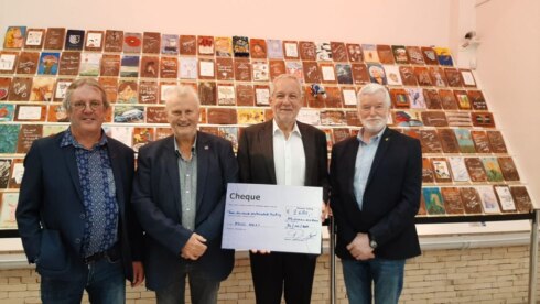 2019-10-26 00:00:00 - Opbrengst dakpannen casino Middelkerke gaat naar MUG-helikopter