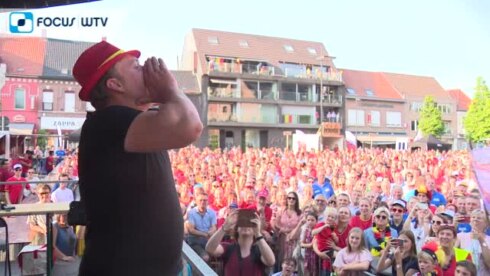 2018-06-29 00:00:00 - Huldiging Yves Lampaert op Markt Ingelmunster