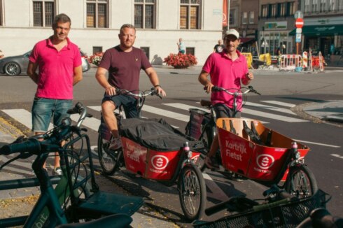2023-09-08 00:00:00 - Nu ook elektrische deelbakfietsen in Kortrijk
