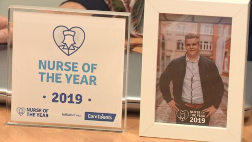 2019-11-08 00:00:00 - Ruben Maes uit Roeselare is Nurse Of The Year