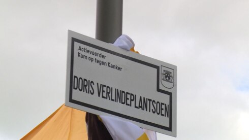 2019-05-04 00:00:00 - Doris Verlindeplantsoen eert overleden vrijwilligster van Kom op tegen Kanker