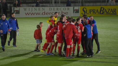 2019-04-07 00:00:00 - Gullegem knikkert Mandel uit de titelstrijd