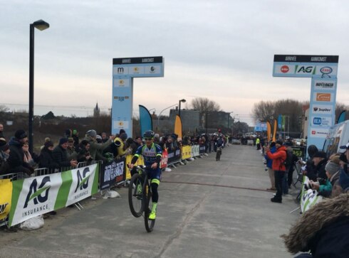 2018-01-27 00:00:00 - Timothy Dupont wint BK Beachrace in Middelkerke