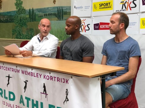 2019-07-10 00:00:00 - Ex-wereldrecordhouder 100m Asafa Powell op Guldensporenmeeting