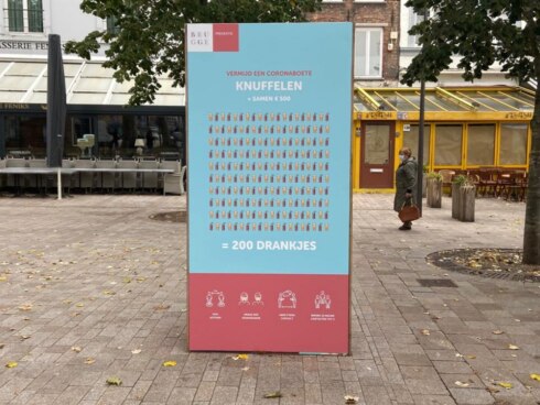 2020-10-20 00:00:00 - Brugge stuurt affichecampagne tegen corona bij