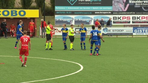 2020-09-27 00:00:00 - Eerste thuismatch in nationale voor Anzegem eindigt op 1-2
