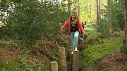 2016-10-09 00:00:00 - Sporten in het arboretum in Koekelare