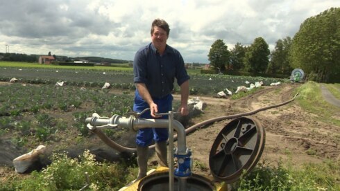 2019-06-13 00:00:00 - Gezuiverd afvalwater beregent 500 hectare landbouwgrond