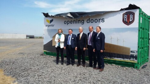 2019-05-21 00:00:00 - Eerste spadesteek nieuwe productiesite