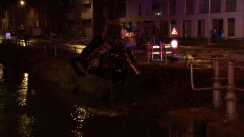 2019-03-09 00:00:00 - Auto belandt in Damse Vaart, bestuurder overleden
