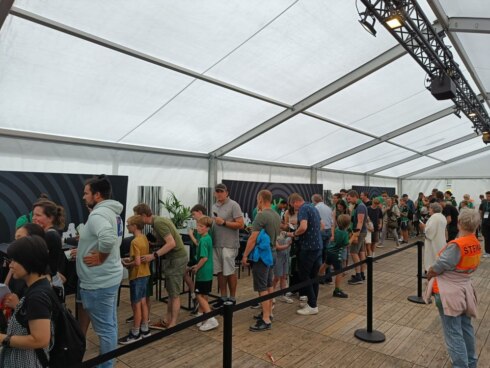 2023-07-15 00:00:00 - Aanschuiven op de fandag van Cercle Brugge
