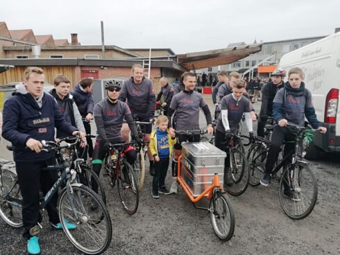 2019-05-08 00:00:00 - Leerlingen met zelfgemaakte bakfiets naar Amsterdam
