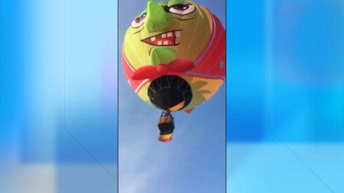 2018-08-13 00:00:00 - Ballonvaarders getuige van aanval Hamas
