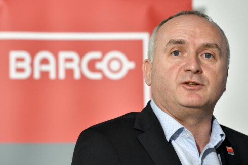 2016-09-20 00:00:00 - Barco stelt nieuwe CEO Jan De Witte voor