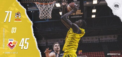 2021-05-27 00:00:00 - BC Oostende bijna in finale play-offs