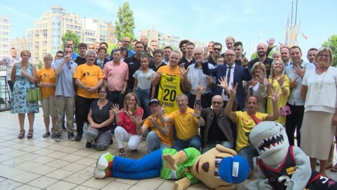 2018-06-15 00:00:00 - Spelers BCO gehuldigd op stadhuis