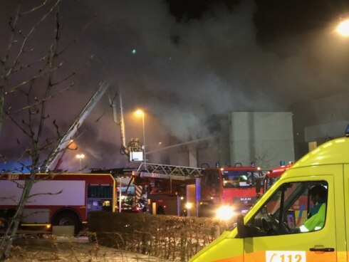 2018-03-03 00:00:00 - Bedrijf volledig in de as in Oudenburg
