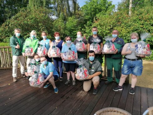 2021-06-17 00:00:00 - Bellewaerde zet onderhoudsmedewerkers in de bloemetjes
