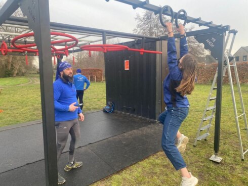 2021-01-18 00:00:00 - Beweegcontainer zet Bruggelingen aan te sporten