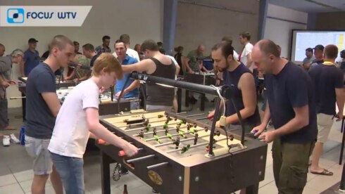 2022-06-19 00:00:00 - 200 deelnemers gaan de strijd aan op BK tafelvoetbal