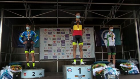 2020-09-20 00:00:00 - Ramses Debruyne zilver op BK na ploegmaat