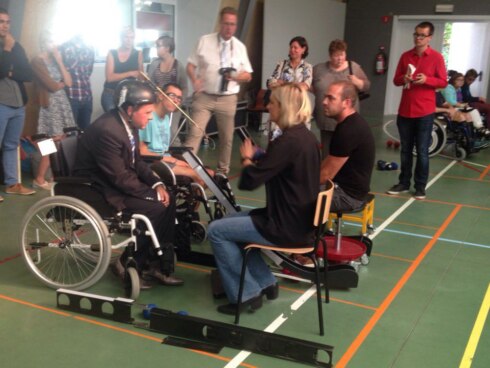 2016-09-08 00:00:00 - Leerlijn ‘Boccia’ in Dominiek Savio Instituut